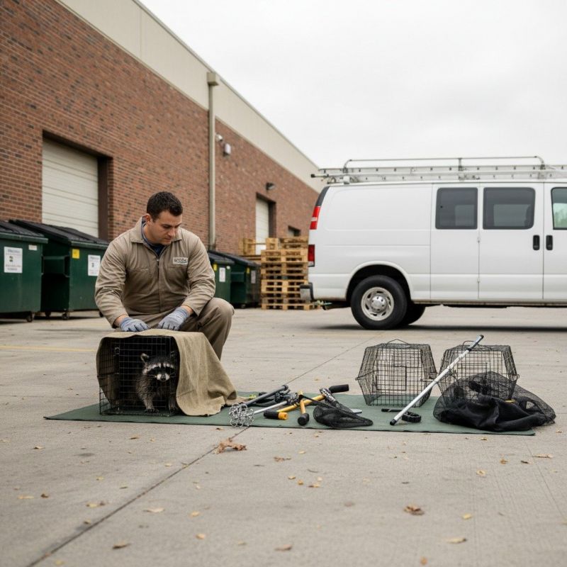 Local Attic Racoon Removal pros at work